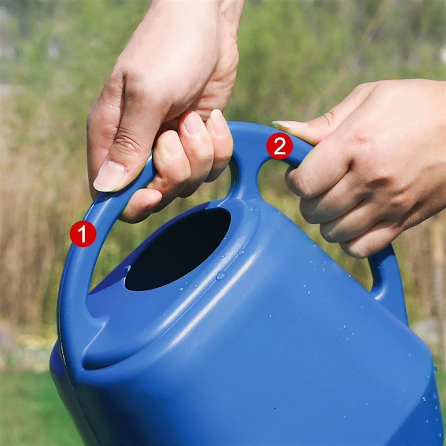 LGCASL Pot Watering Jug Small Plant Indoor Watering Plant Indoor Watering Jug Long Spout Watering Jug Watering Garden Pot Household Watering Jug Watering Garden Kettle （2L） Navy