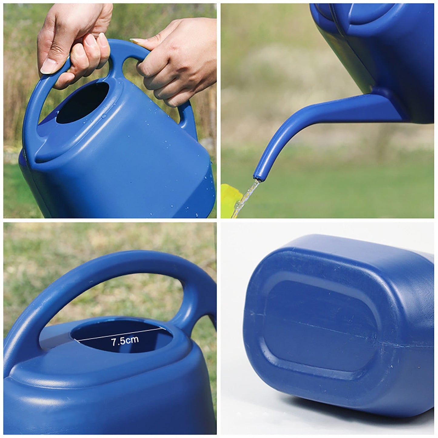 LGCASL Pot Watering Jug Small Plant Indoor Watering Plant Indoor Watering Jug Long Spout Watering Jug Watering Garden Pot Household Watering Jug Watering Garden Kettle （2L） Navy