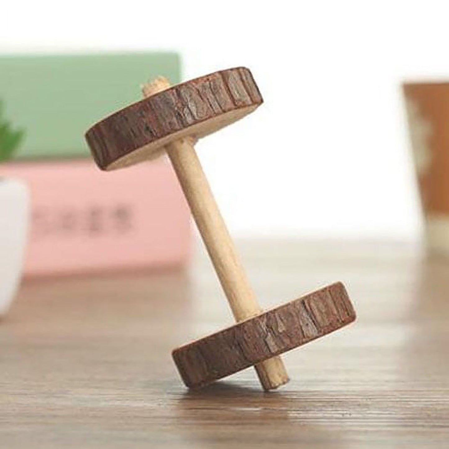 LGCASL Hamster Chew Toys Clearance! Wood Mini Exercisechew Hamster Chew Toys Wooden Pineguinea Pigsrats Chinchillastoys Accessories Care Molar Toy for Bunny Gifts D