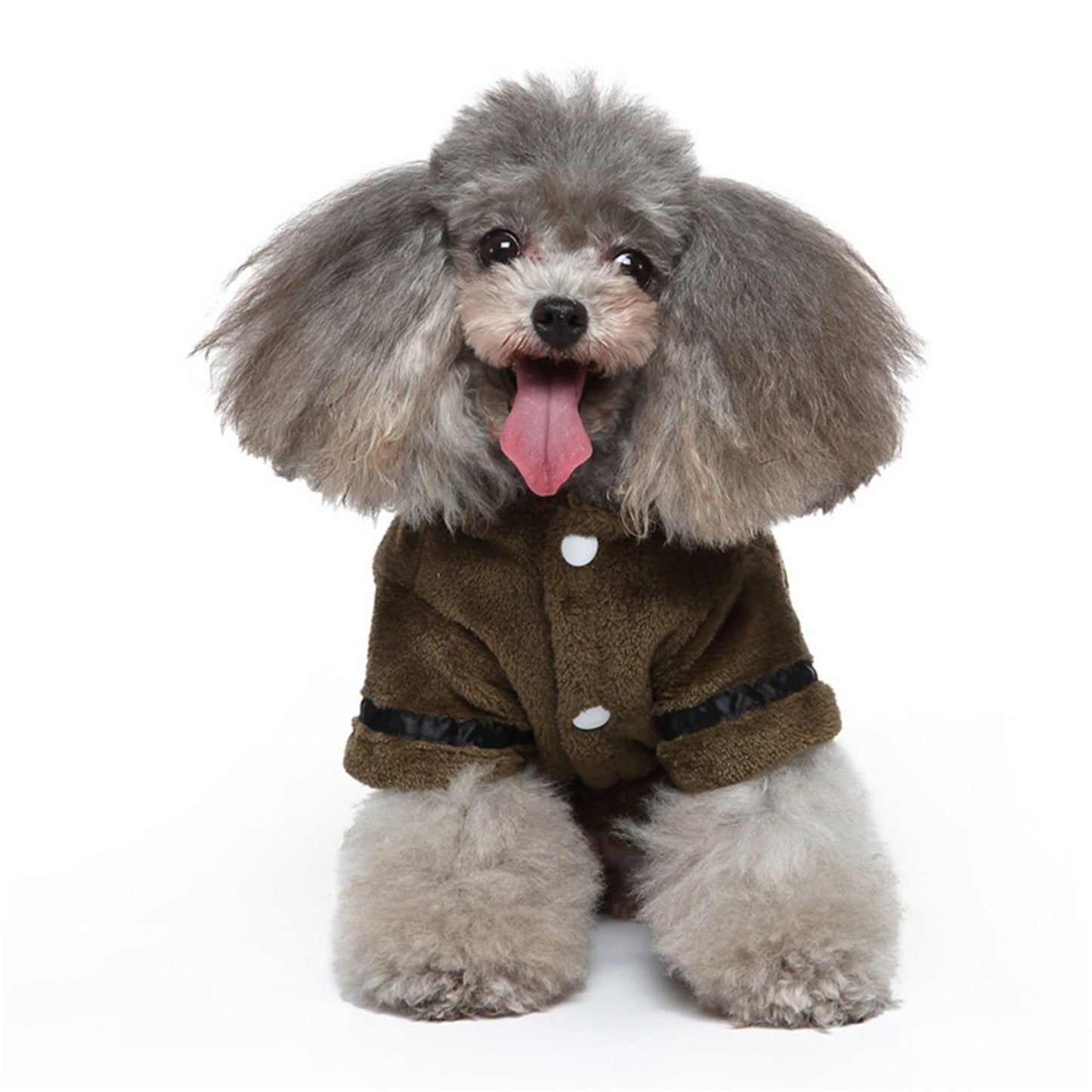 LGCASL Pet Bathrobes, Pajamas Clearance! Dog Cat Bathrobe Pet Clothes Hotel Bath Towel Pet Bathrobe Nightgown Pajamas (Army Green, L) M Army Green