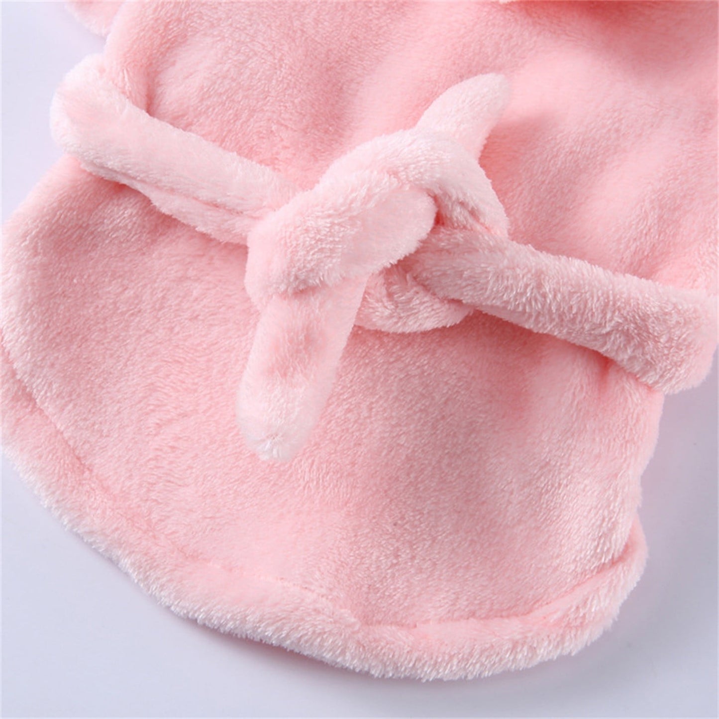 LGCASL Pet Bathrobes, Pajamas Clearance! Dog Cat Bathrobe Pet Clothes Hotel Bath Towel Pet Bathrobe Nightgown Pajamas (Army Green, L) S Pink