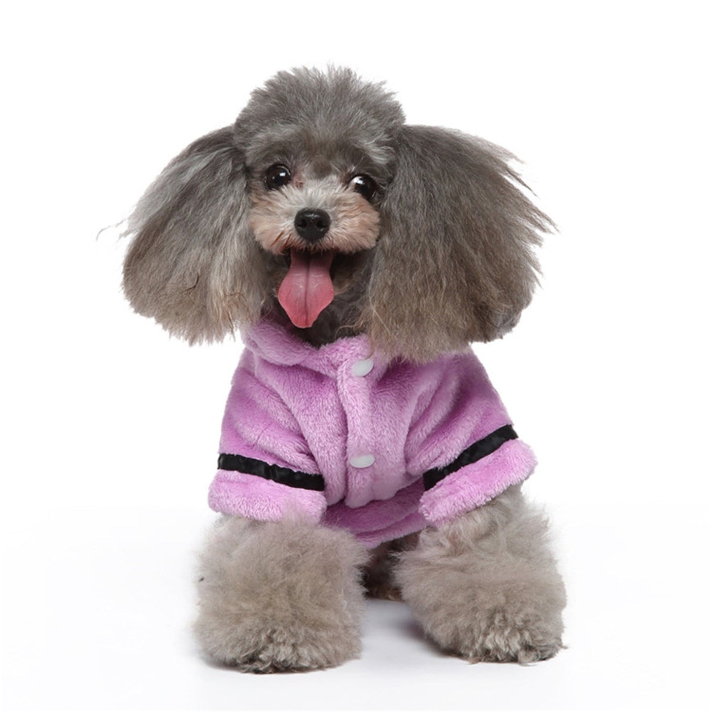 LGCASL Pet Bathrobes, Pajamas Clearance! Dog Cat Bathrobe Pet Clothes Hotel Bath Towel Pet Bathrobe Nightgown Pajamas (Army Green, L) L Purple