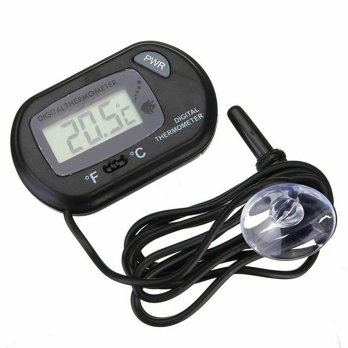 LCD Digital Aquarium Thermometer Fish Tank Water Terrarium Temperature