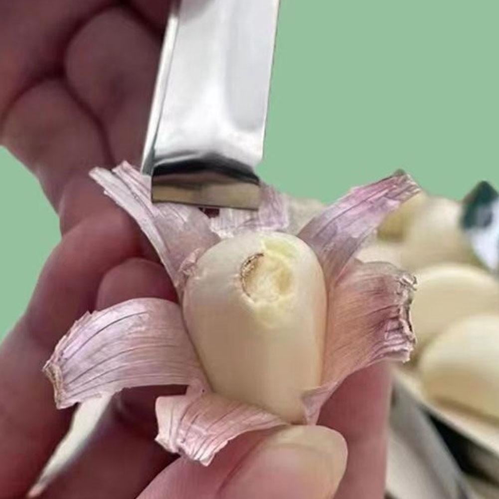 2x Fish Bone Tweezers Set Garlic Peeler Garlic Tweezer Remover Tool Tongs for Cooking Practical Gadgets Vegetables Tools