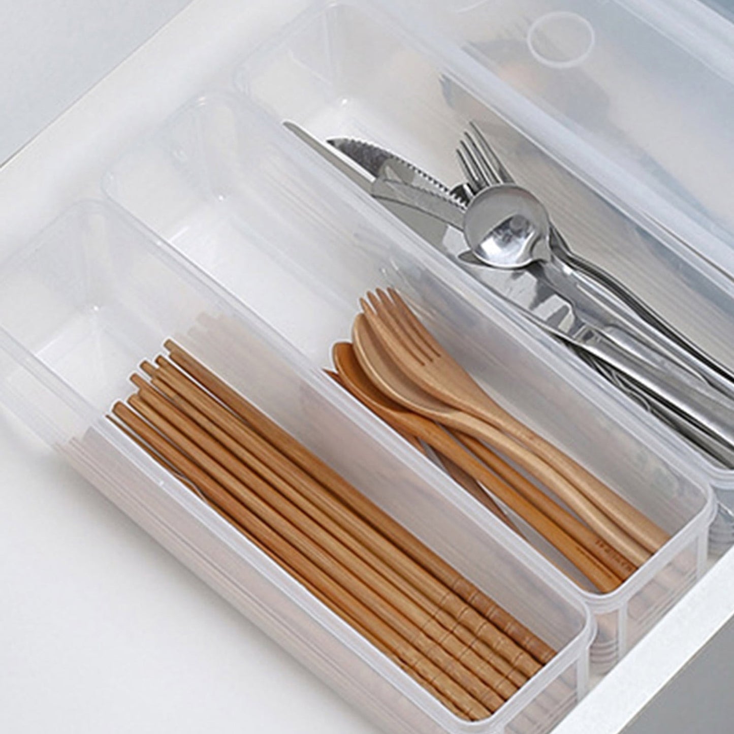 Clearance Sale! Ttybhh Food Storage, Pasta Container Noodle Storage Box Plastic Noodle Box Sealed Refrigerator Vermicelli Grain Storage Box with Lid Khaki