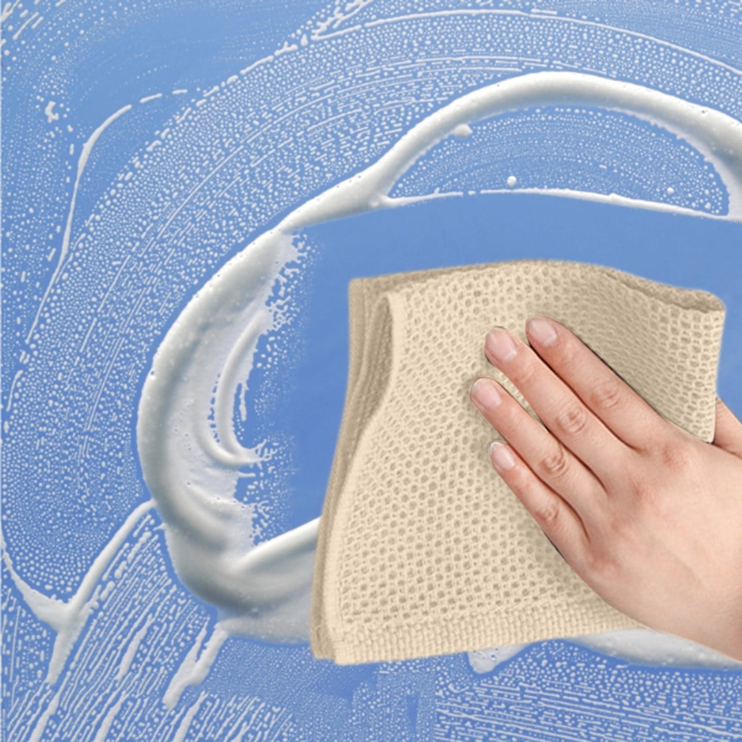 JWDX Wipes Clearance! 100% Cotton Weave Kitchen Dish Cloths Ultra Soft Absorbent Quick Drying Dish Towels 12X12 Inches 6-Pack, Household Cleaning Cloth Promotion Include 6 Pcs Dish Cloth D