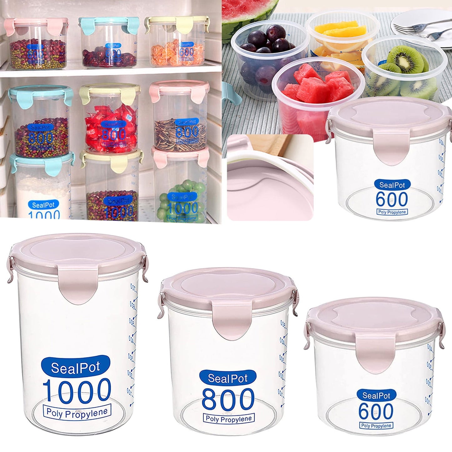 JWDX Glass and Bottle Clearance! Safety for Kids Silicone Sippy Lids - Make Most Cups A Sippy Cup Leak Proof include 3Pc Food Storage Tanks A
