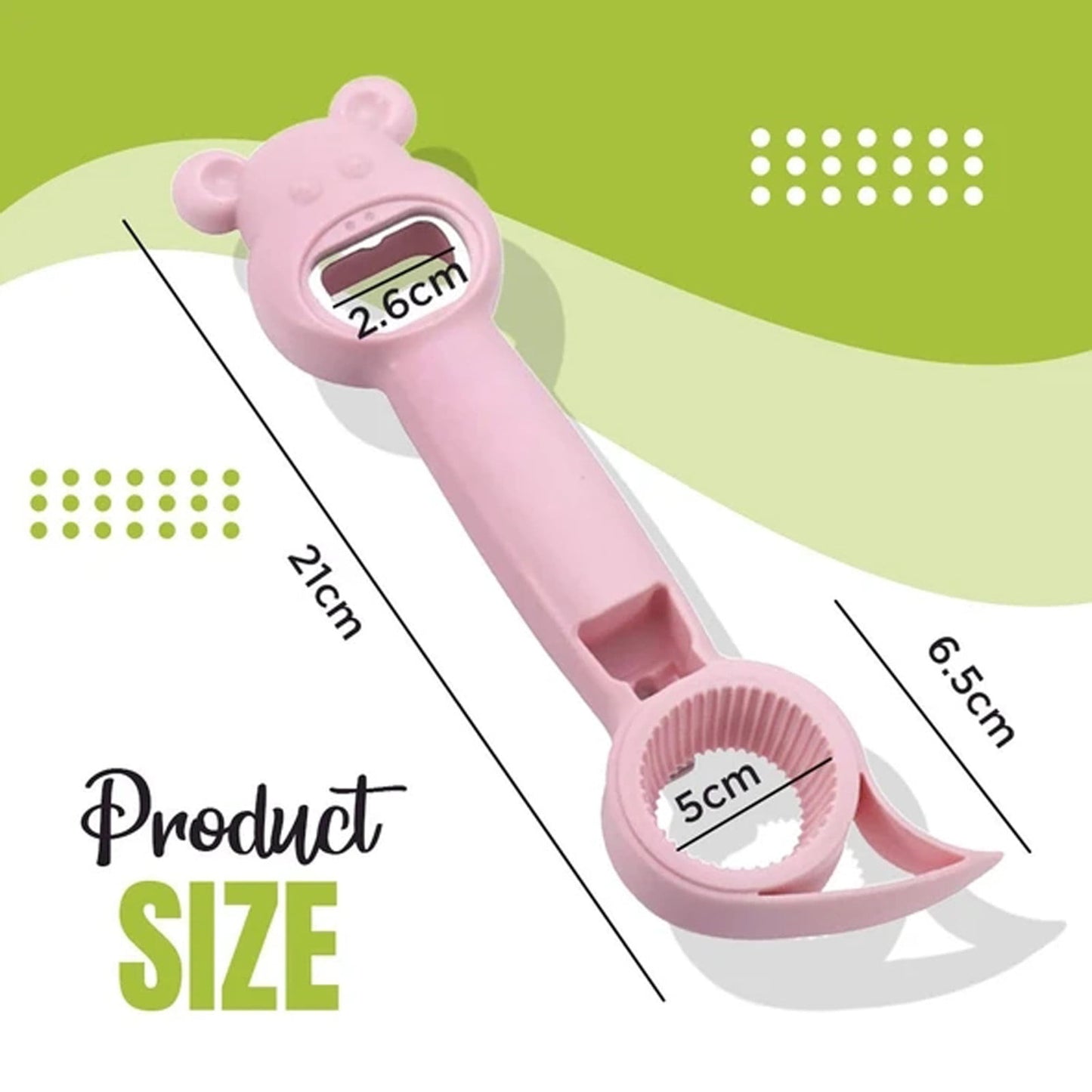 JWDX Bottle and Can Openers Clearance! Opener 4Pcs Can Cap Canned Bottle Home Bottle Multifunctional 4-In-1 Kitchen，Dining & Bar, Four in One Corkscrew Promotion Include 4 × Bottle Opener AS shown
