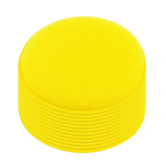 JWDX Cleaning Brush Clearance! Sponge Pad Wax Household for Car Cleaning Polishing Polishing Kit Car Applicator Cleaning Supplies, Cleaning Brush Promotion Include 12X Car Washing Sponge Yellow