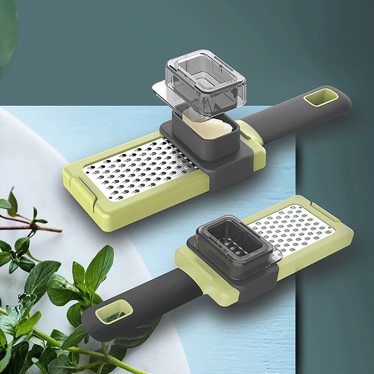 JWDX Garlic Press Clearance! Garlic Press Garlic and Ginger Powder Grinder Kitchen Tools Creative Garlic Press, Garlic Press Promotion Include 1X Garlic Press Green