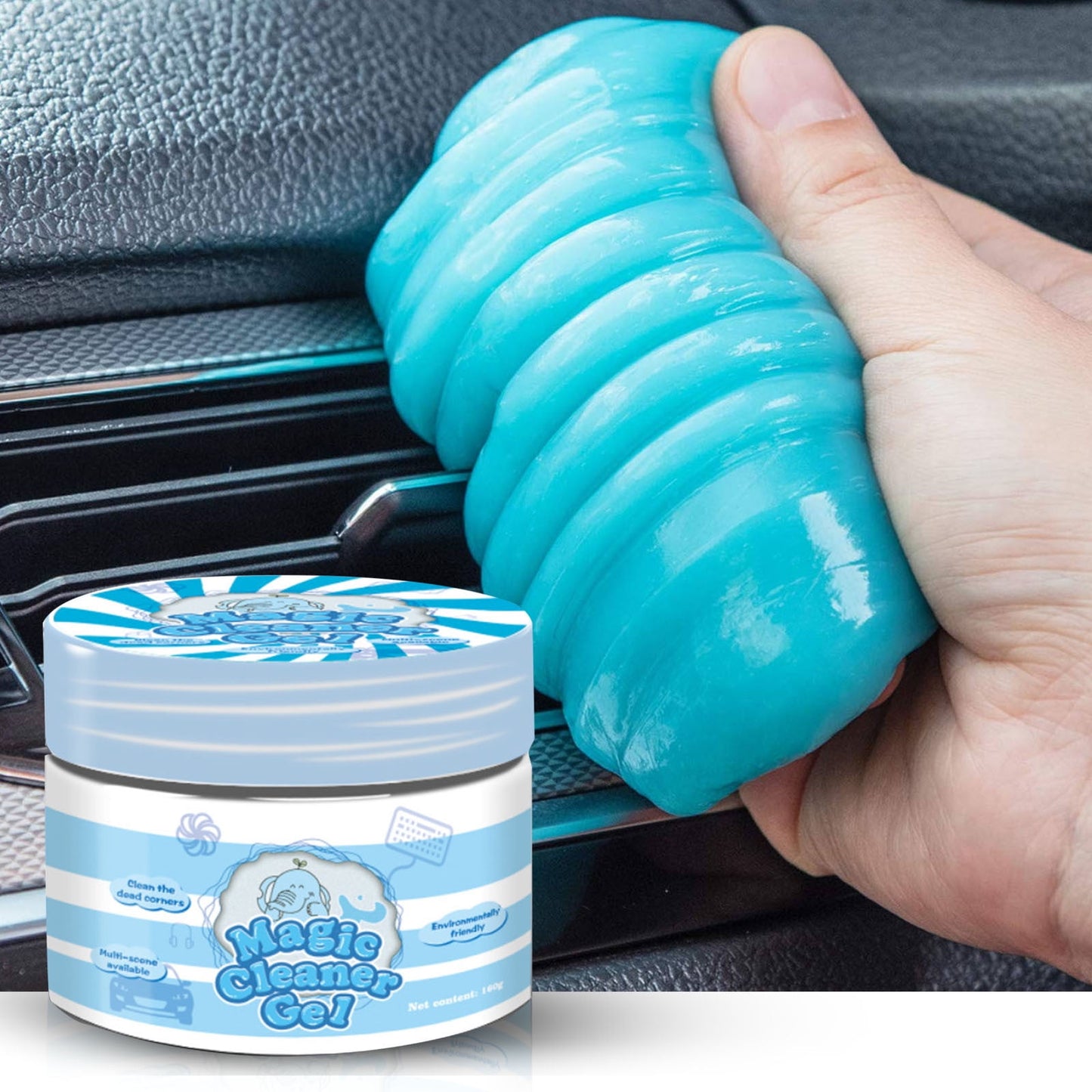 JWDX Cleaning Agents Clearance! Cleaning Gel for Car Detailing Auto Cleaning Auto Detailing Gel Detail Tools Car Interior Cleaner Universal Dust Removal Gel Vent Cleaner Keyboard Cleaner Blue