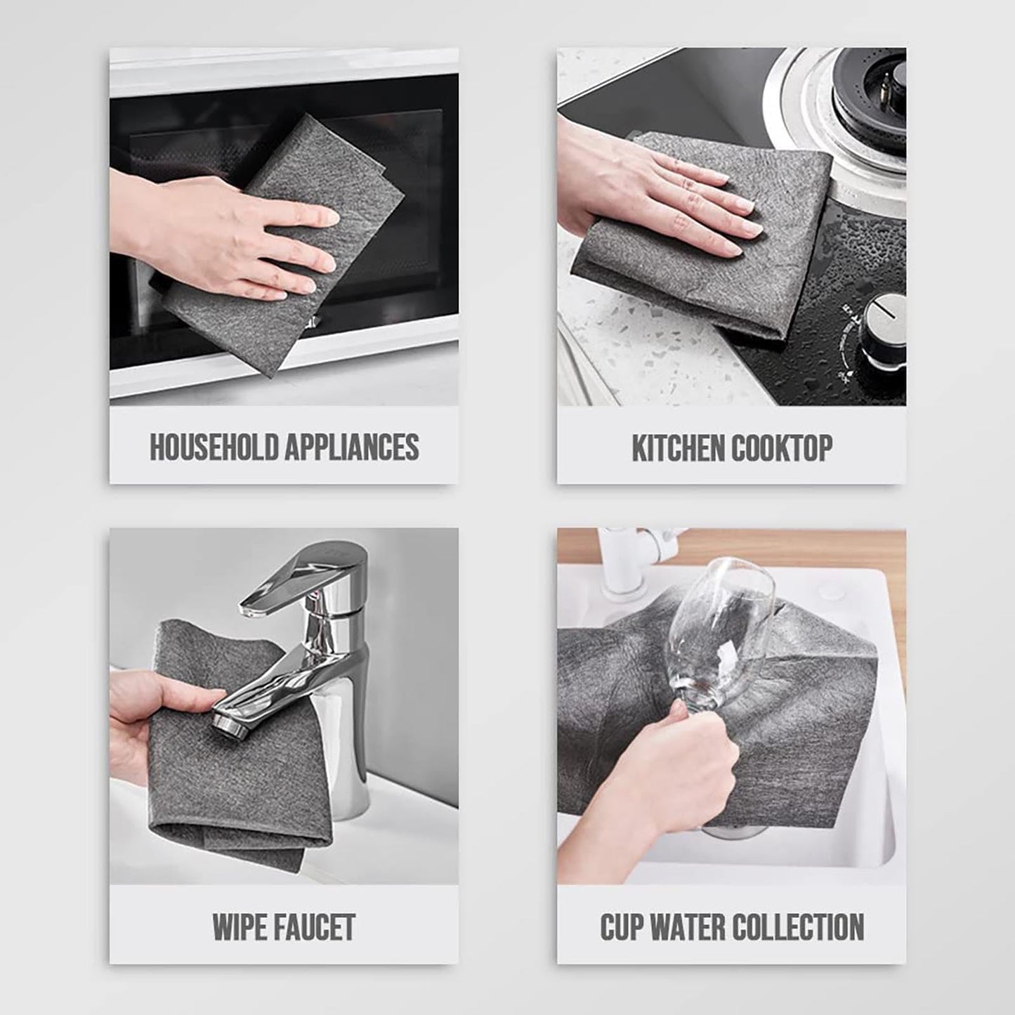JWDX Wipes Clearance! Cleaning Cloth Microfiber Cleaning Cloth Reusable Microfiber Glass Cleaning Cloth Multipurpose Microfiber Towels for Kitchen Glass Car Window Cleaning, Include 3 Rags GY1A