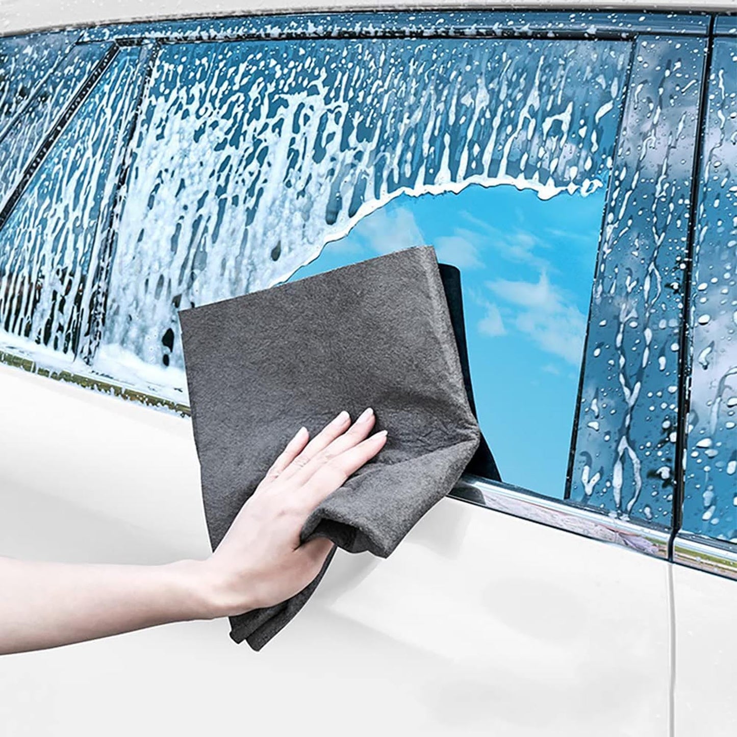 JWDX Wipes Clearance! Cleaning Cloth Microfiber Cleaning Cloth Reusable Microfiber Glass Cleaning Cloth Multipurpose Microfiber Towels for Kitchen Glass Car Window Cleaning, Include 3 Rags GY1A
