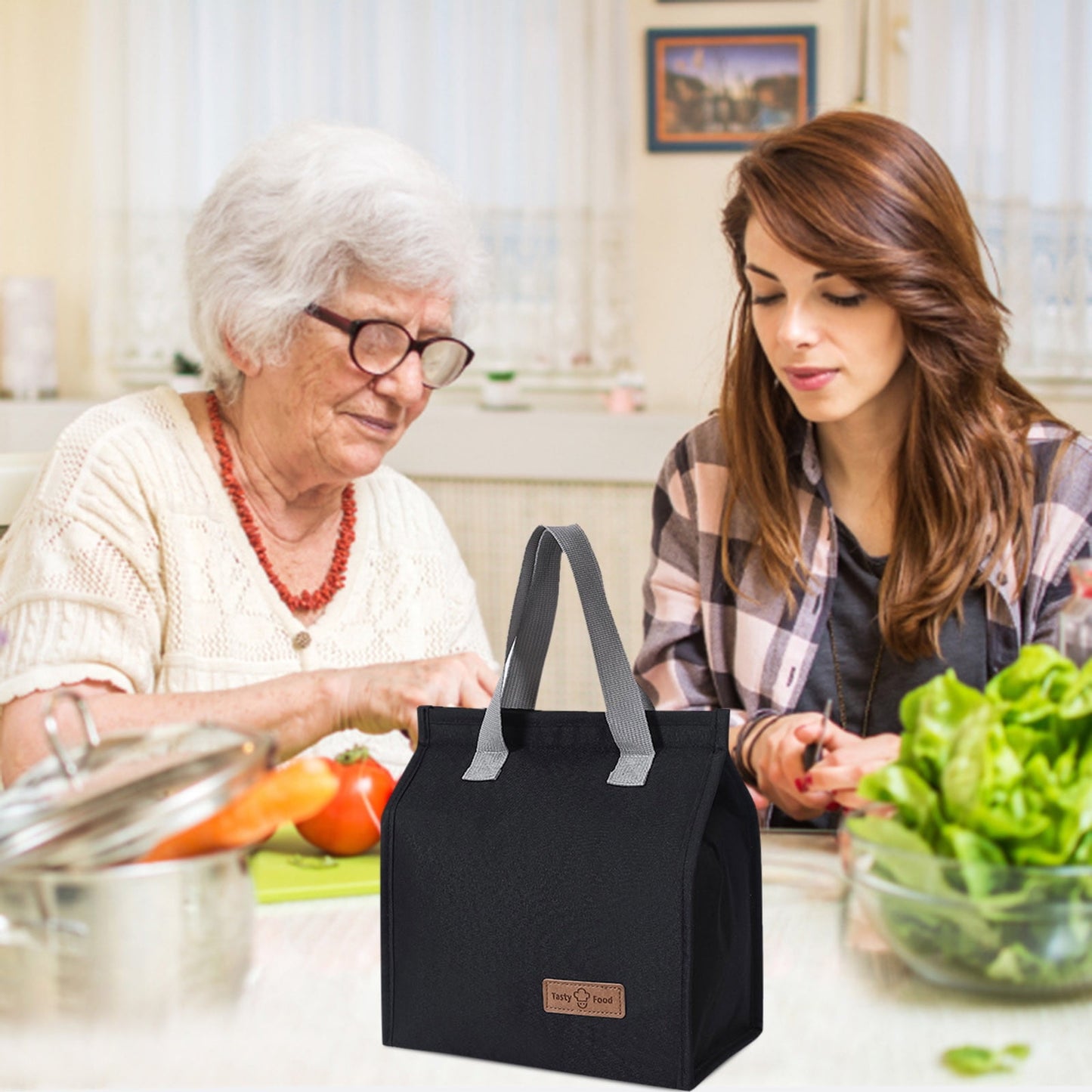 JWDX Lunch Bag Clearance! Lunch Bag Insulated Thermal Food Storage Bag Portable Travel Working Bento Box, Bento Case Promotion Include 1Pc Lunch Bag E
