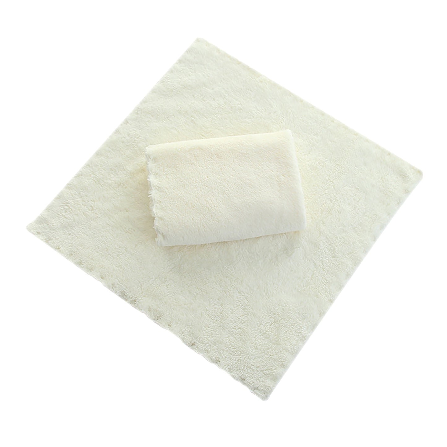 JWDX Wipes Clearance! Coral Fleece Square Handkerchief Soft Absorbent Towel Dish Towels 30*30Cm, Household Cleaning Cloth Promotion Include 1X Towel A