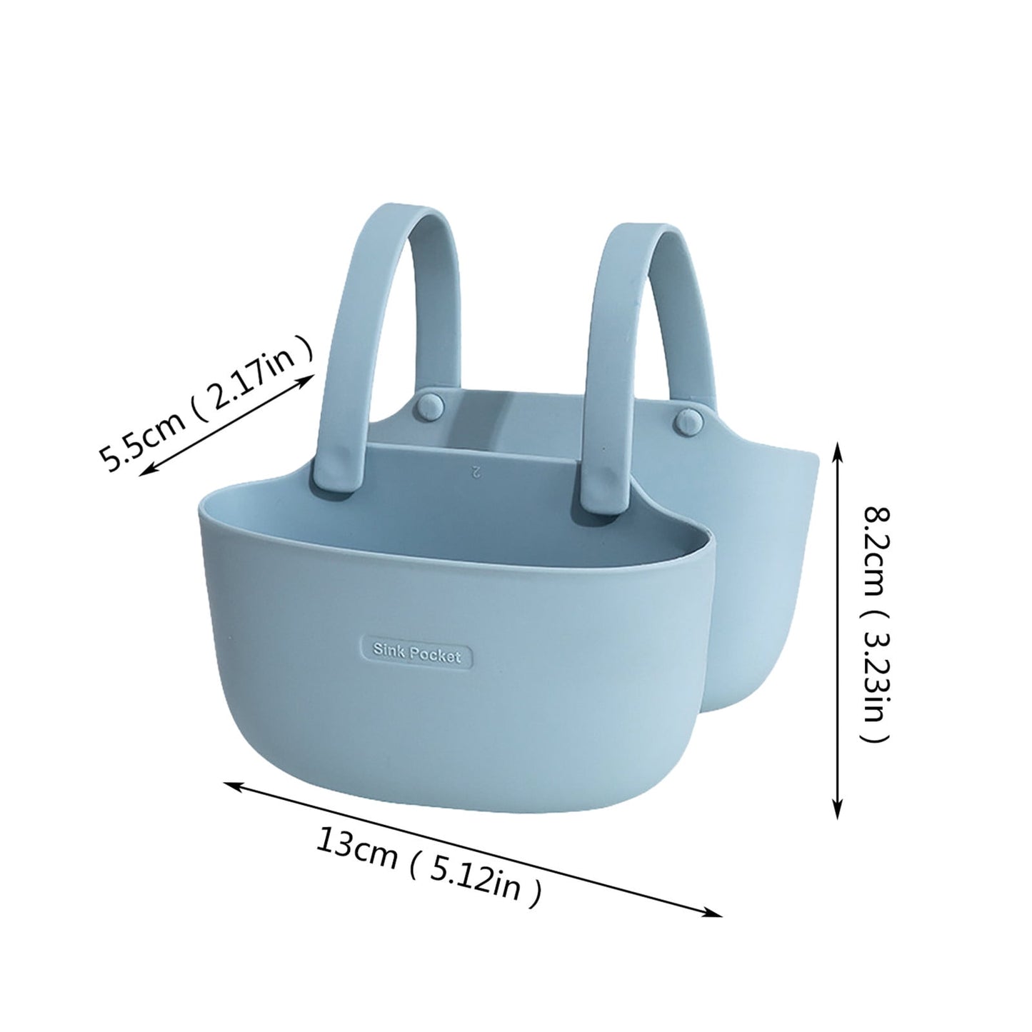 JWDX Drain Rack Clearance! Double Layer Kitchen Sink Storage Hanging Bag Home Multis Function Faucet Debris Storage, Kitchen Drain Rack Promotion Include 1Pc Drain Basket C