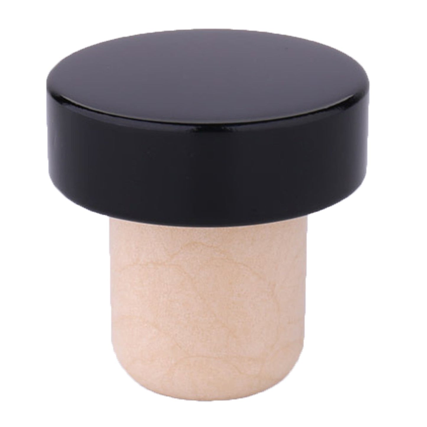 JWDX Wine Stopper Clearance! 24Pc T Shaped Stopper Cork Wine Stopper Bottle Stoppers Reusable Wine Bottle Stopper Sealing Plug Bottle Cap for Wine Beer Bottles, Include 24Pc Beer Bottle Stopper Black