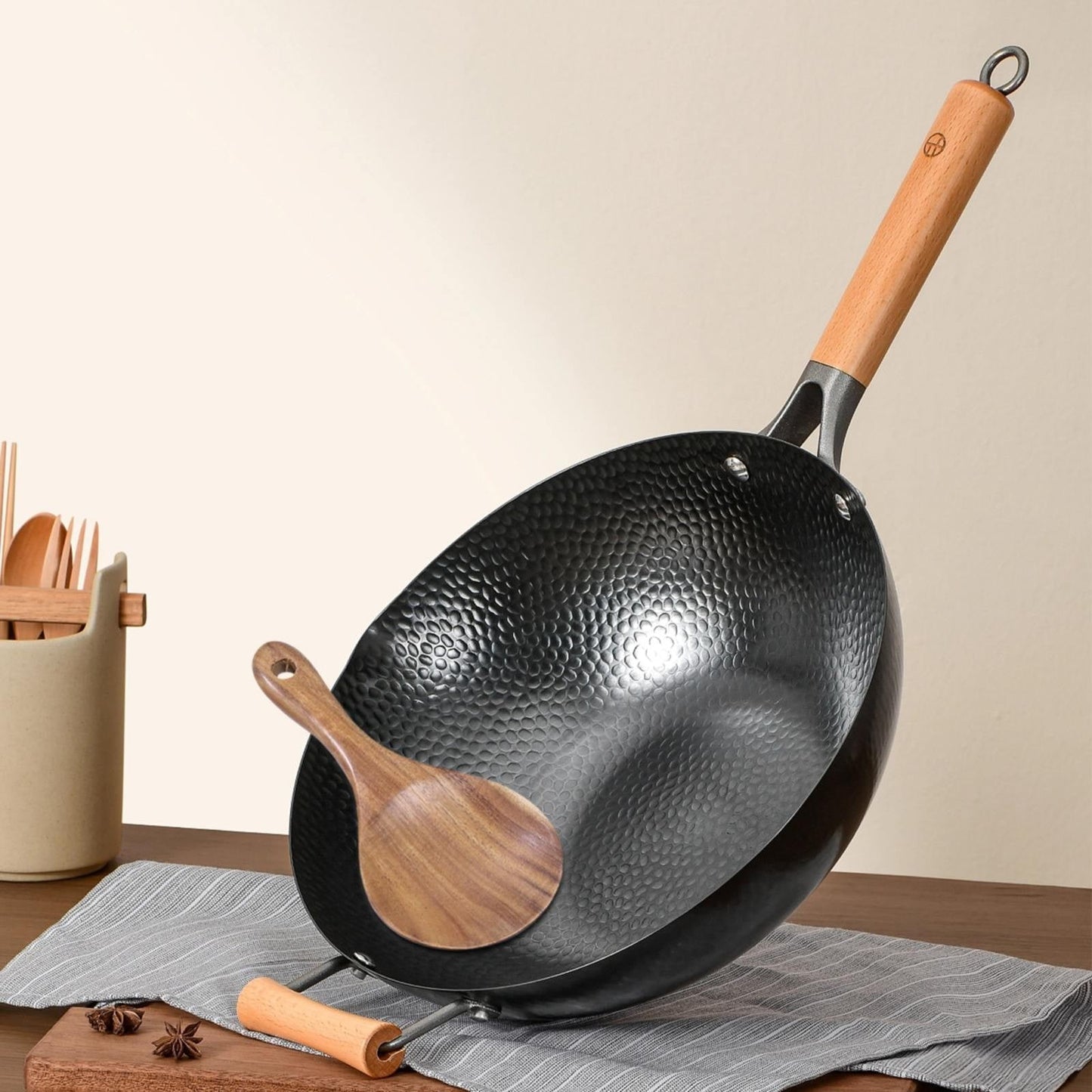 JWDX Cooking Utensils Clearance! Wooden Rice Spoon Rice for Rice Potato Desserts Teak Wood Rice Serving Spoon Rice Cooker Spatula 7*3.2Inch, Cooking Utensils Promotion Include Rice Spoon X1 Khaki