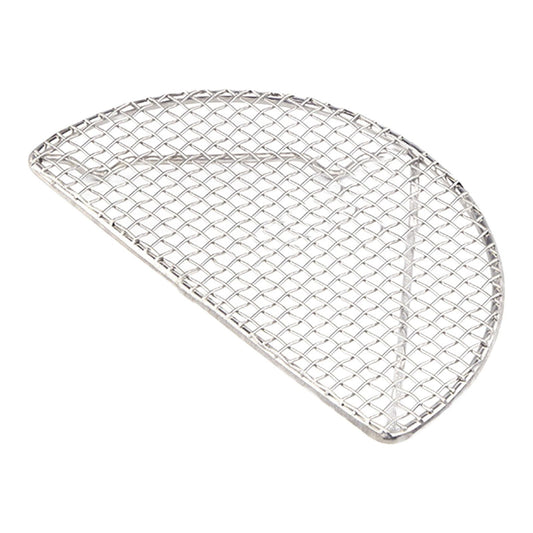 JWDX Peeler Clearance! Outdoor Home Cooking Stainless Steel Barbecue Rectangular Semicircular Multi Shape Multi Size Storage Barbecue Net, Kitchen Peeler Promotion Include Barbecue Grill AS shown