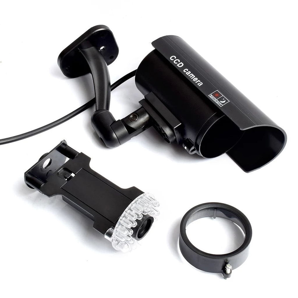 JWDX Office and Craft and Stationery Clearance! Fake Camera Simulation Waterproof Security Cctv Surveillance Camera, Surveillance Camera Cctv Camera Dummy Office and Stationery, include 1X Camera Black