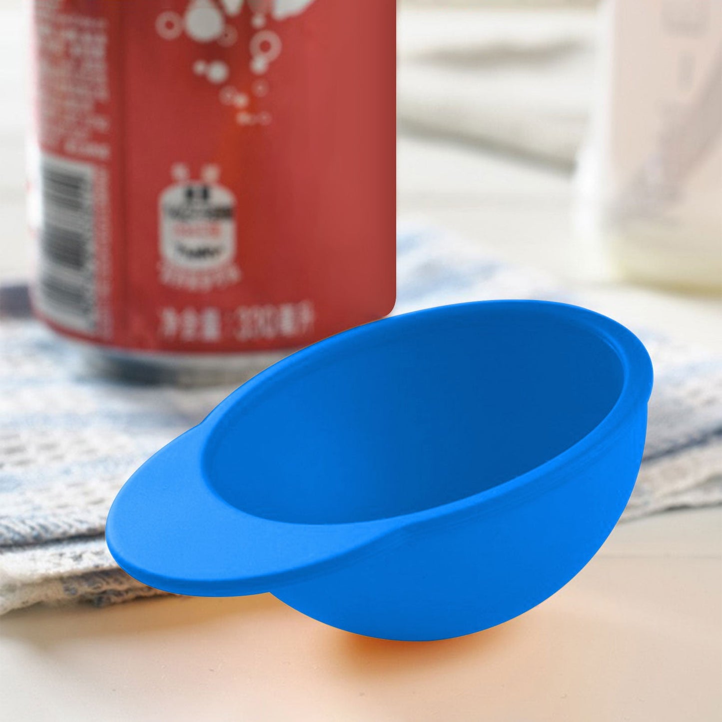 Clearance Back to School Supplies! JWDX Cute Can Hat Sealing Cover Cola Beer Preservation Cover Silicone Cup Cover Dustproof and Leakproof Coffee Color (Include: 1X Can Hat Sealing Cover) Blue
