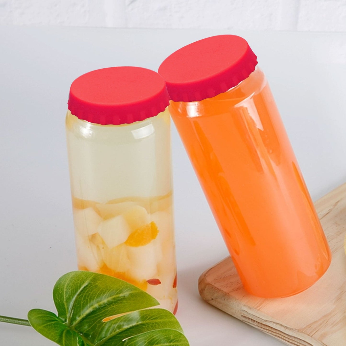 Clearance Back to School Supplies! JWDX Silicone Can Cover Soda Can Cover Cans Can Store Beer Beverages Silicone Leak-Proof Seal Green (Include: 1X Silicone Cover) Clearance Sale Red