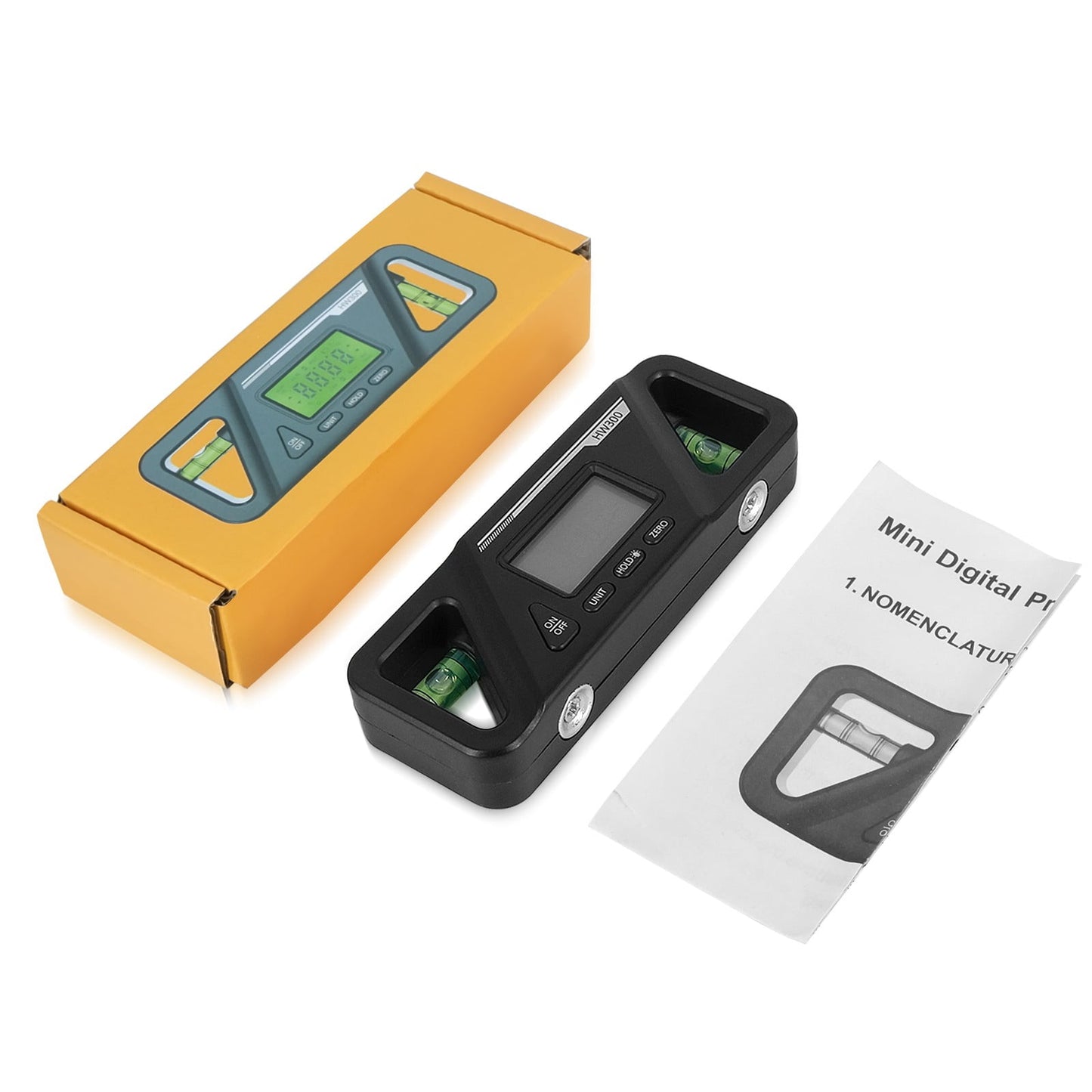Clearance School Supplies for Teachers and Kids, Classroom Supplies! JWDX Digital Protractor Inclinometer Level Black