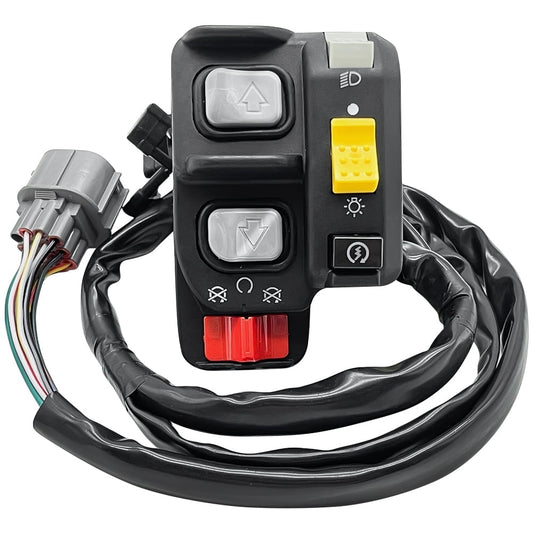 MATI Handlebar Electric Shift Switch Start Headlight for Honda TRX420 TRX420FA TRX420FPA Rancher 420 2009-2014