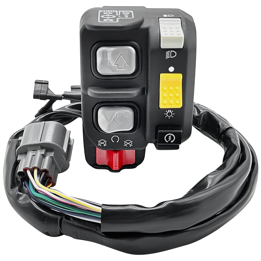 MATI Handlebar Electric Shift Switch Start Headlight for Honda TRX420 TRX420FA TRX420FPA Rancher 420 2009-2014