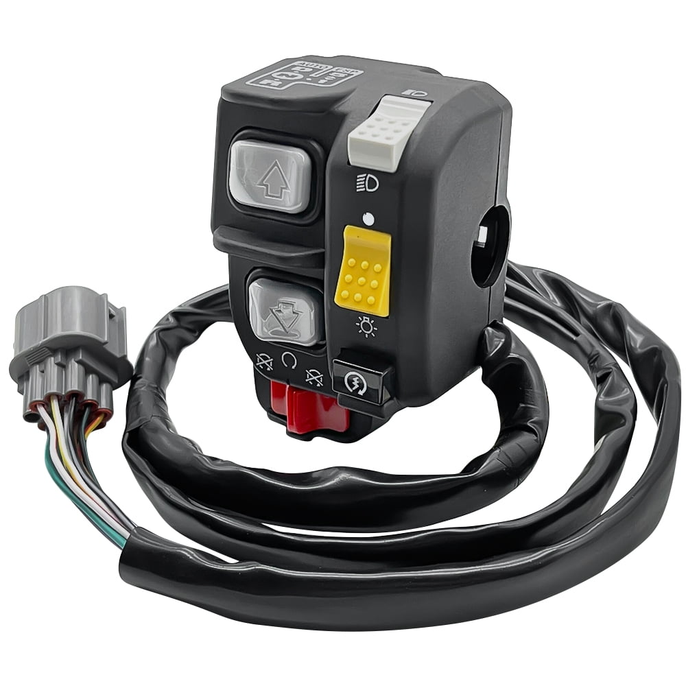 MATI Handlebar Electric Shift Switch Start Headlight for Honda TRX420 TRX420FA TRX420FPA Rancher 420 2009-2014