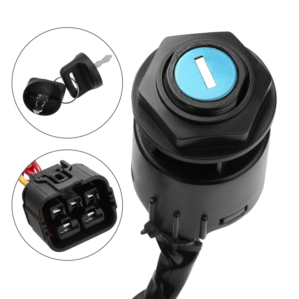 MATI Ignition Key Switch Fit for Honda Pioneer 500 520 SXS500 SXS520 2015-2023