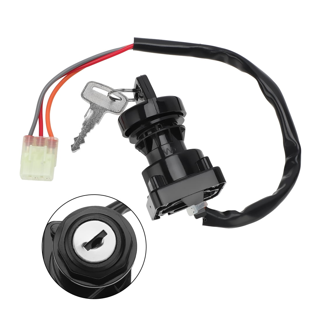 M MATI 27005-Y005 Ignition Key Switch for Kawasaki ATV Brute Force 300 KVF300 2015-2024