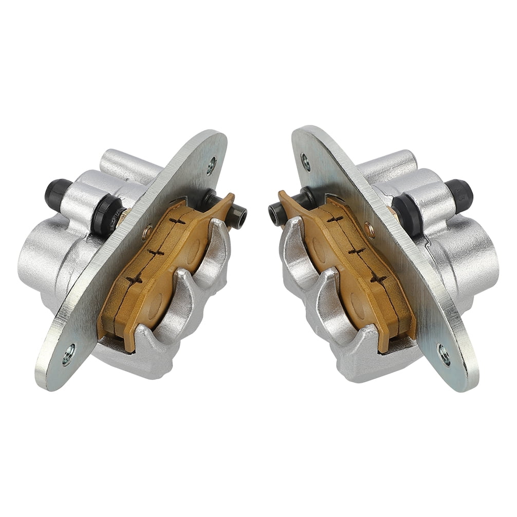 MATI Rear Left Right Brake Calipers Pads for Yamaha Rhino 700 YXR700 Viking 700 YXM700 YXC700 Wolverine YXE70 YXF85