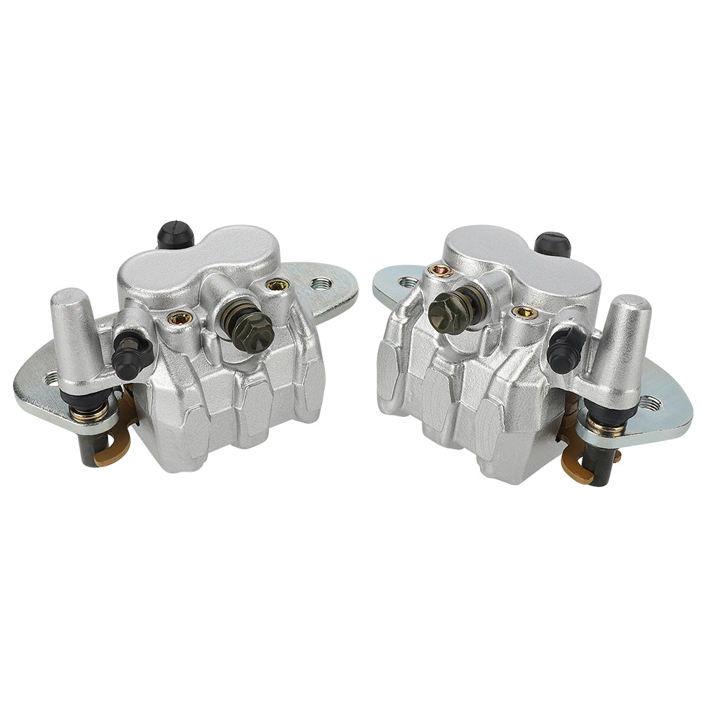 MATI Rear Left Right Brake Calipers Pads for Yamaha Rhino 700 YXR700 Viking 700 YXM700 YXC700 Wolverine YXE70 YXF85