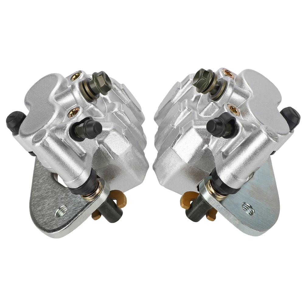 MATI Rear Left Right Brake Calipers Pads for Yamaha Rhino 700 YXR700 Viking 700 YXM700 YXC700 Wolverine YXE70 YXF85