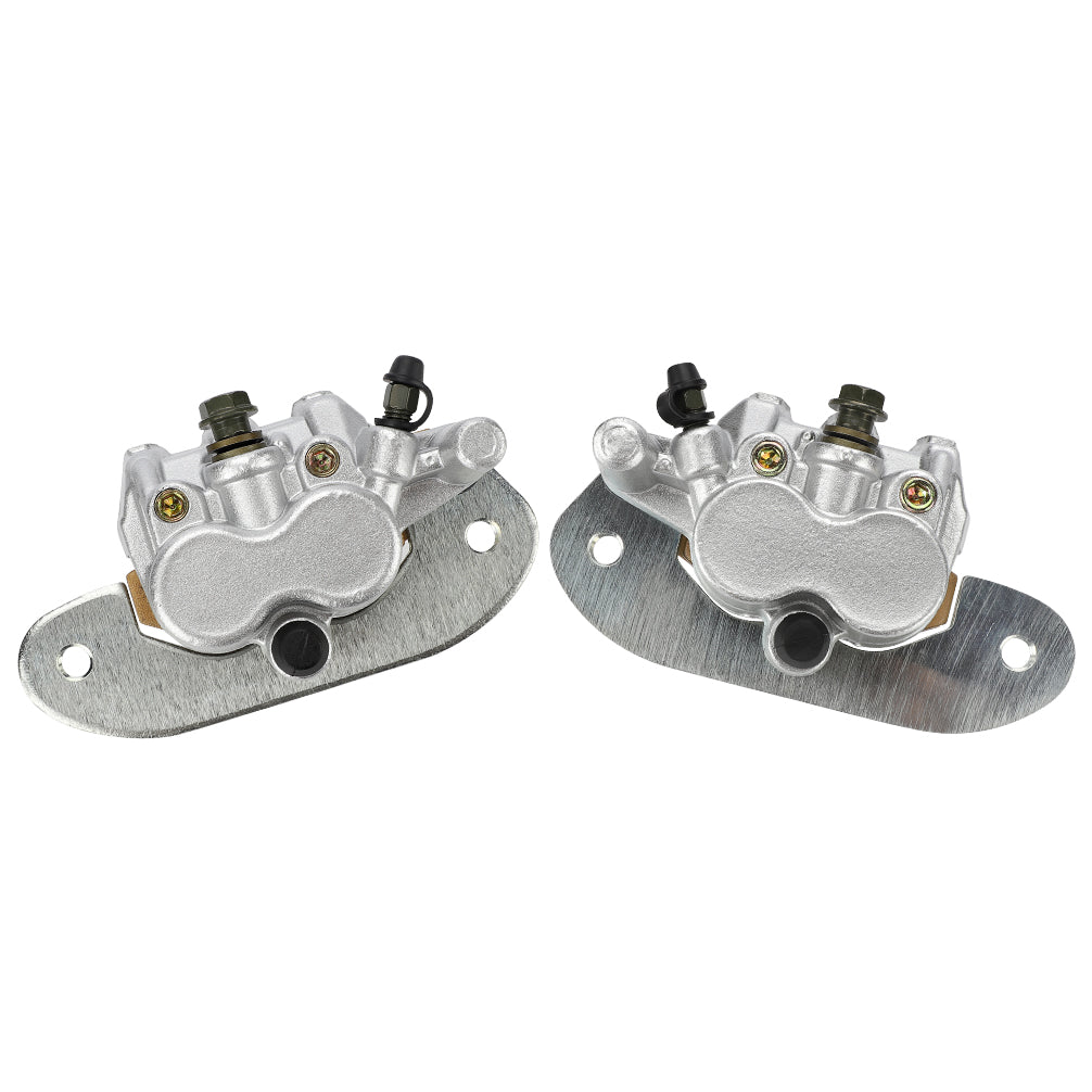 MATI Rear Left Right Brake Calipers Pads for Yamaha Rhino 700 YXR700 Viking 700 YXM700 YXC700 Wolverine YXE70 YXF85