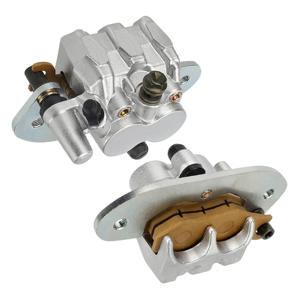 MATI Rear Left Right Brake Calipers Pads for Yamaha Rhino 700 YXR700 Viking 700 YXM700 YXC700 Wolverine YXE70 YXF85