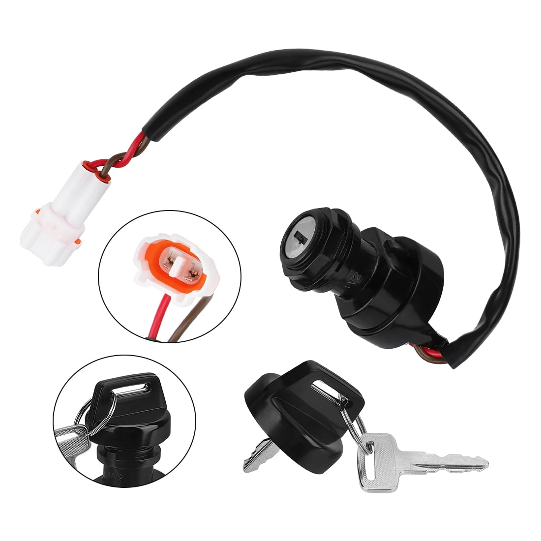 M MATI Ignition Key Switch for Yamaha Bear Tracker 250 Big Bear 250 Bruin 250 YFM250 2002-2009