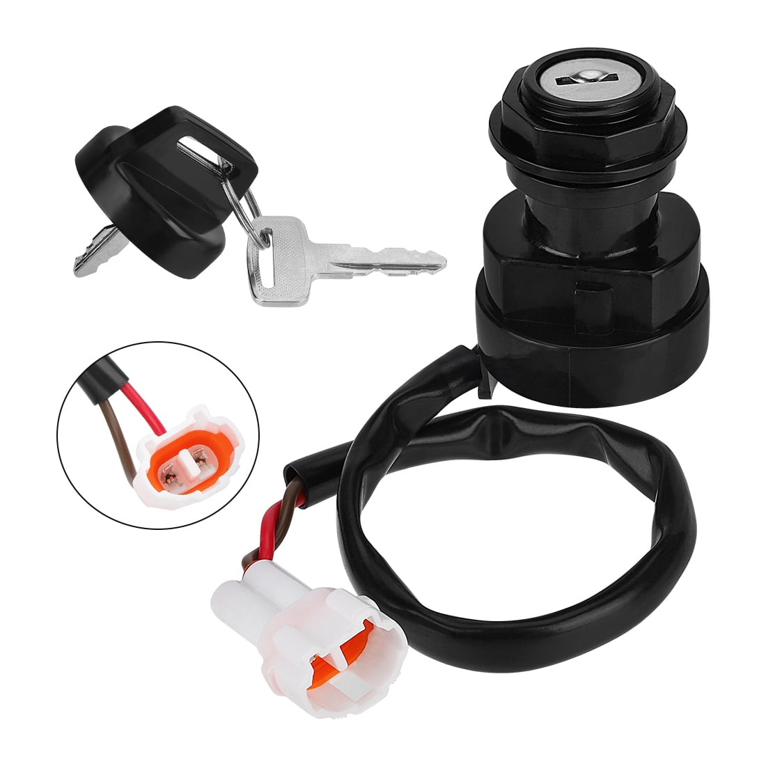 M MATI Ignition Key Switch for Yamaha Bear Tracker 250 Big Bear 250 Bruin 250 YFM250 2002-2009