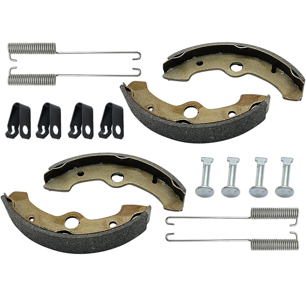 M MATI Front Brake Shoes Springs Pins for Yamaha Big Bear 350 Kodiak 400 YFM350 YFM400 1989-1998