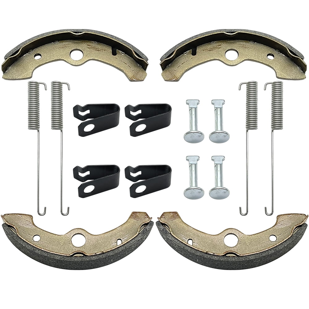 M MATI Front Brake Shoes Springs Pins for Yamaha Big Bear 350 Kodiak 400 YFM350 YFM400 1989-1998