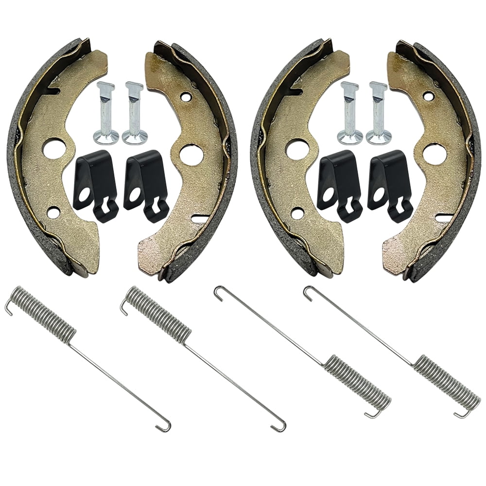 M MATI Front Brake Shoes Springs Pins for Yamaha Big Bear 350 Kodiak 400 YFM350 YFM400 1989-1998