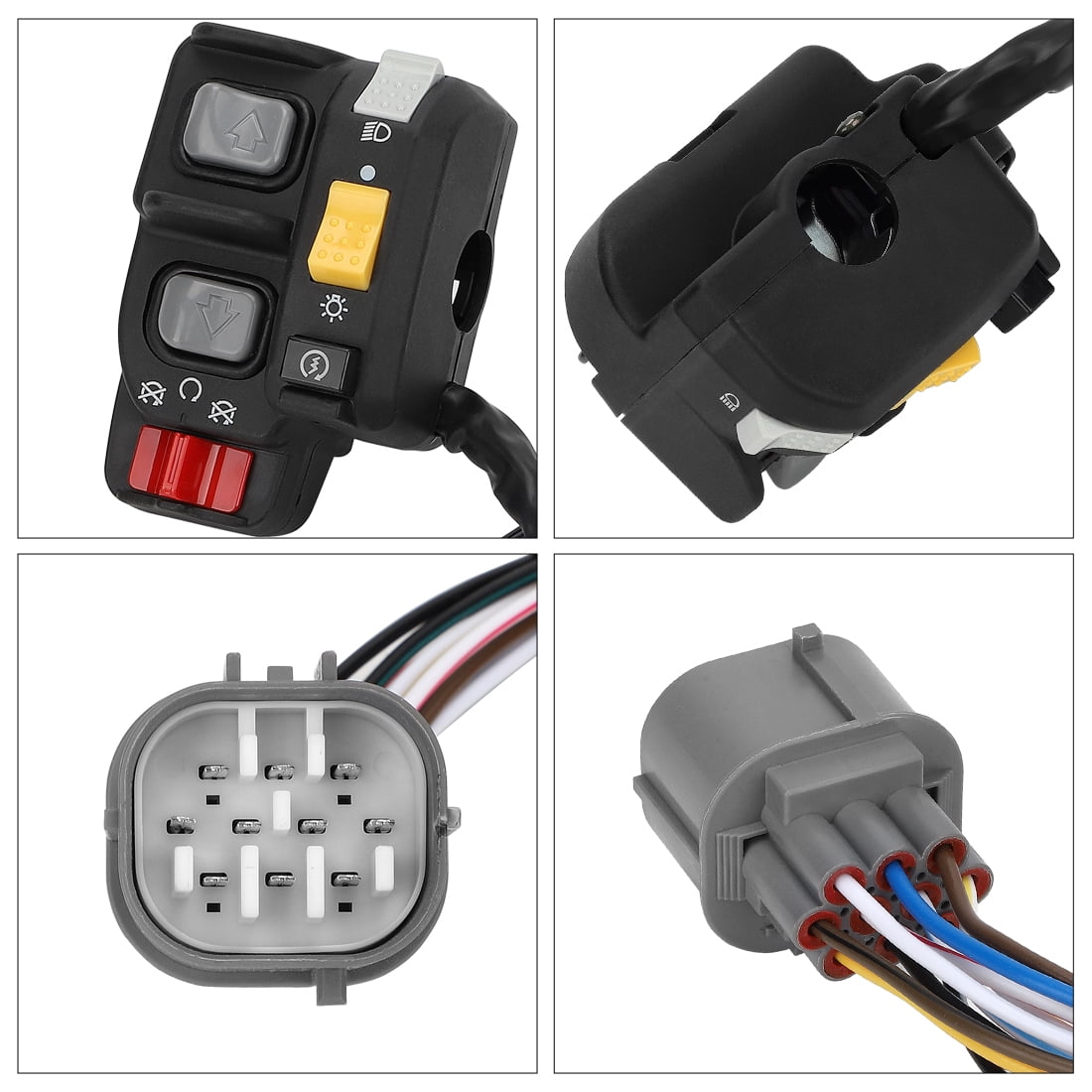 M MATI Handlebar Key Switch for Honda Rancher 350 ES Rancher 400 Foreman 500 ES Rincon 650 680