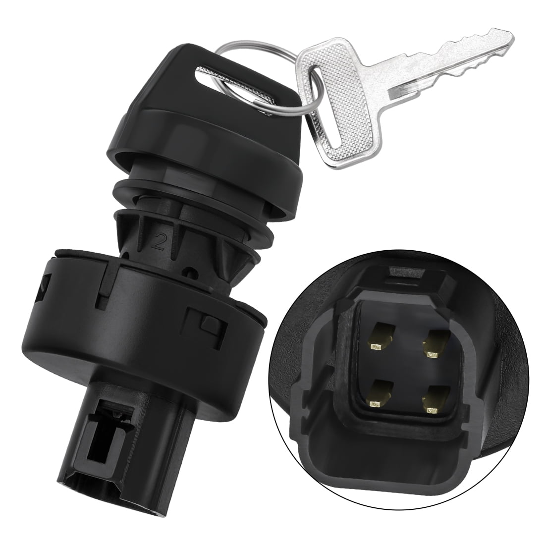 M MATI Ignition Key Switch for Yamaha Rhino 450 660 700 Wolverine 1000 850 700 Viking 700 YXZ1000R