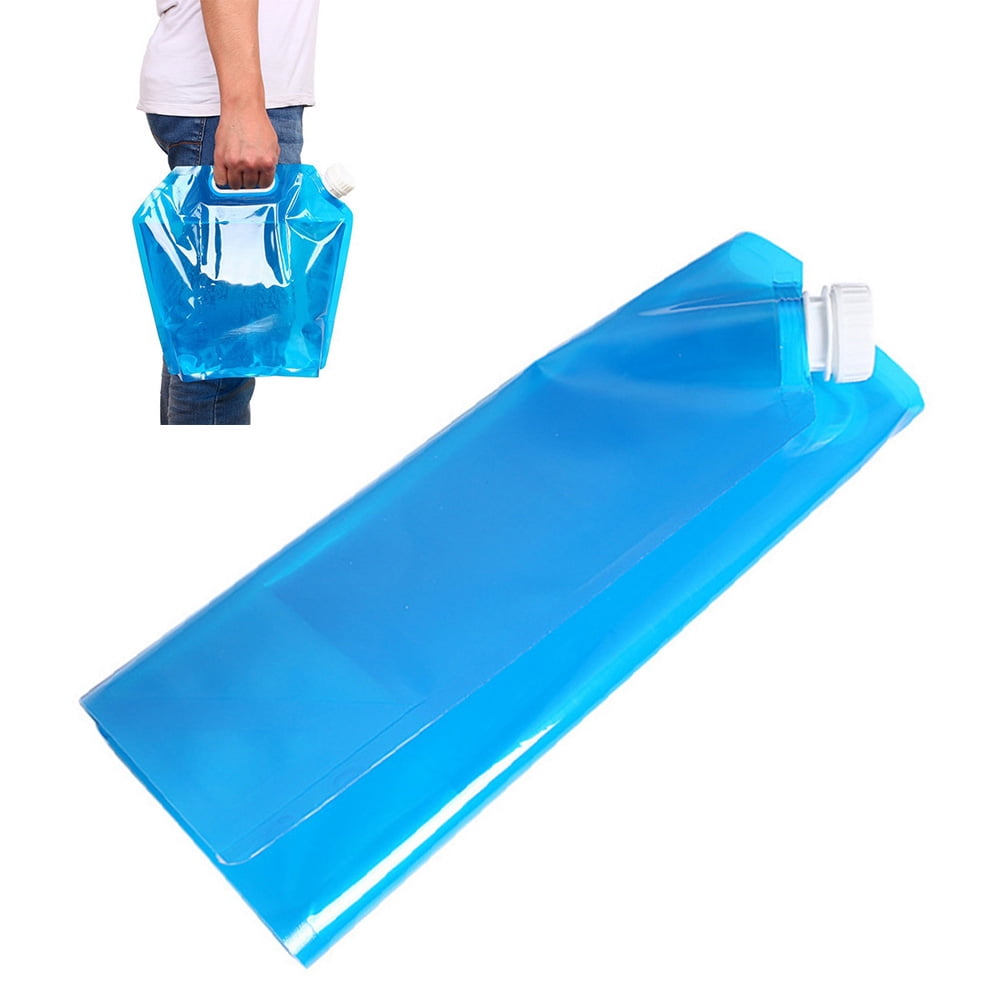 SWETRACE Folding Water Storage Bag Blue Hiking Storage Container 1Pack 40.80X31.00X0.20CM Blue