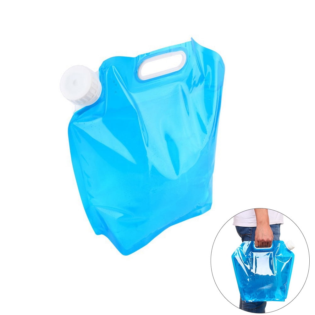 SWETRACE Folding Water Storage Bag Blue Hiking Storage Container 1Pack 40.80X31.00X0.20CM Blue