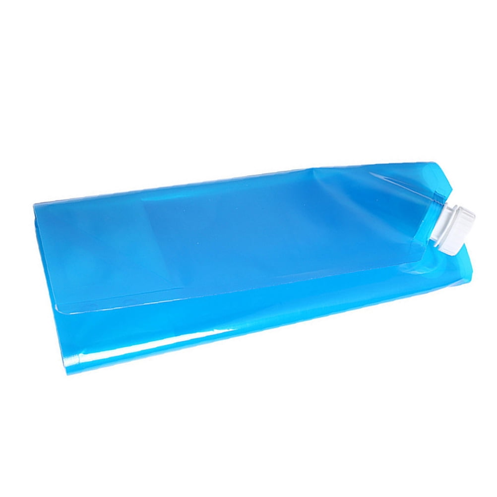 SWETRACE Folding Water Storage Bag Blue Hiking Storage Container 1Pack 40.80X31.00X0.20CM Blue