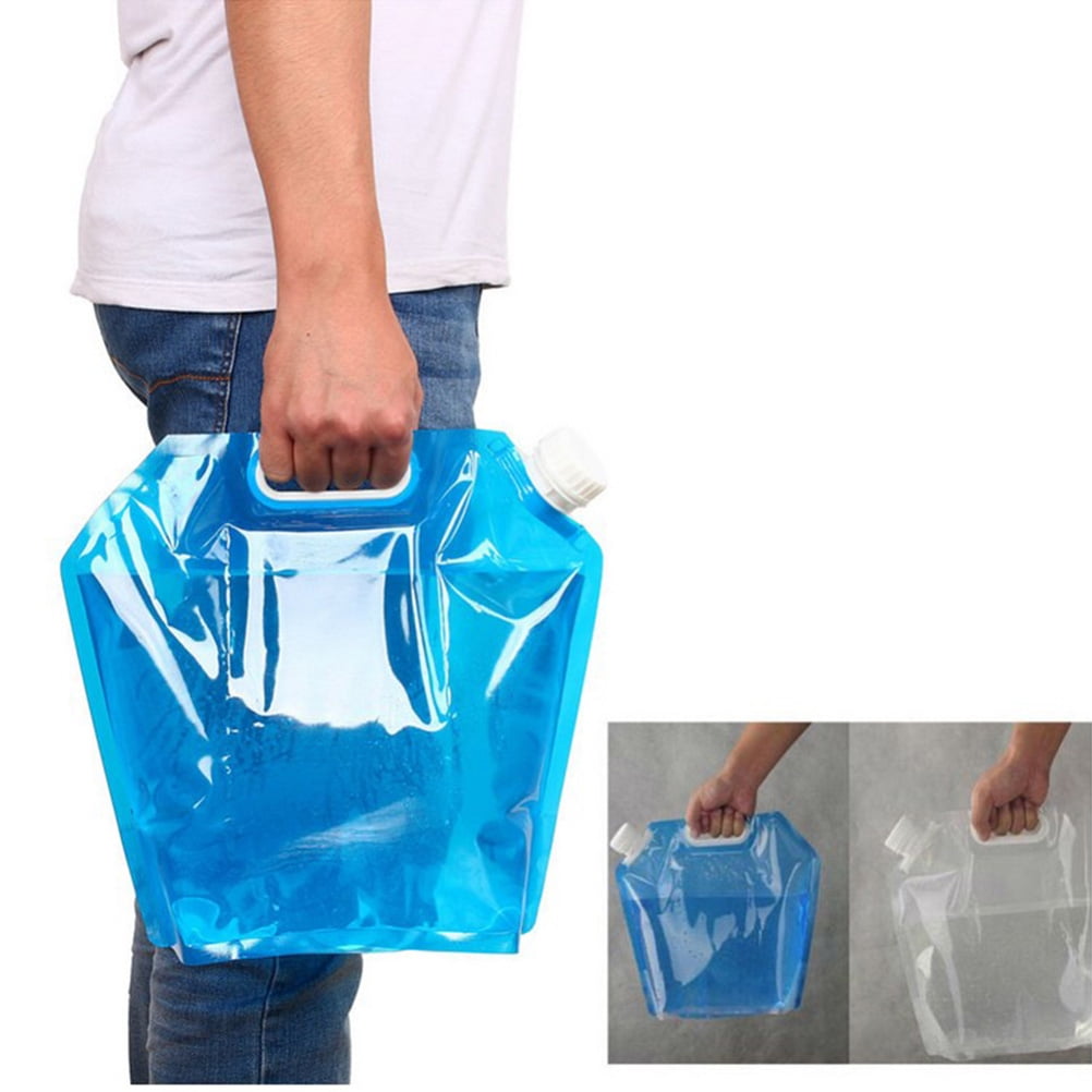 SWETRACE Folding Water Storage Bag Blue Hiking Storage Container 1Pack 40.80X31.00X0.20CM Blue