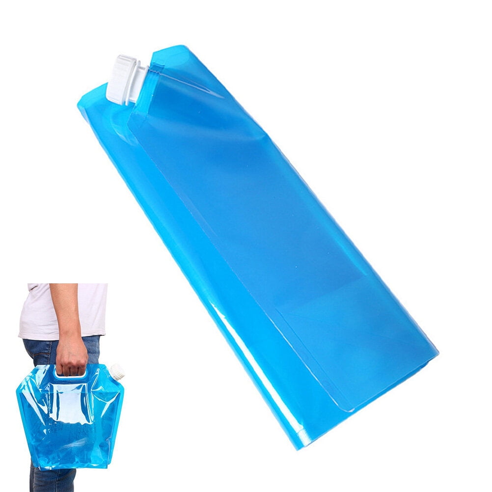 SWETRACE Folding Water Storage Bag Blue Hiking Storage Container 1Pack 40.80X31.00X0.20CM Blue