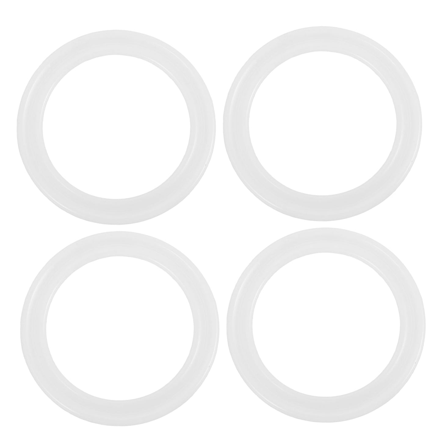 SWETRACE Seal Ring Silicone 4Pcs 2.4X1.8X0.1In